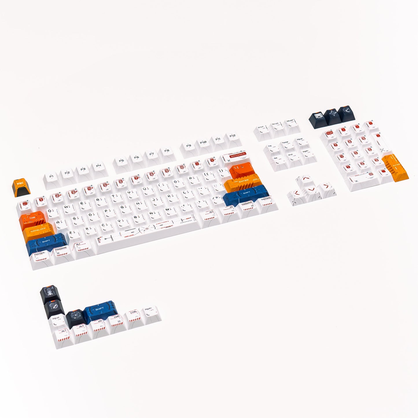 PPBT COSMONAUT PBT Dye Sub Keycap Set by Press Play x Phangkey