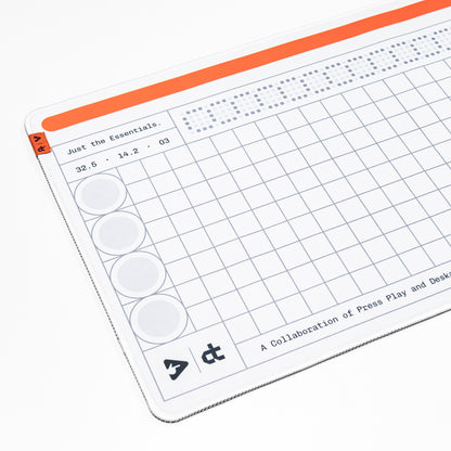 ESSENTIAL - Press Play x Deskative Gaming Mousepad Deskmat