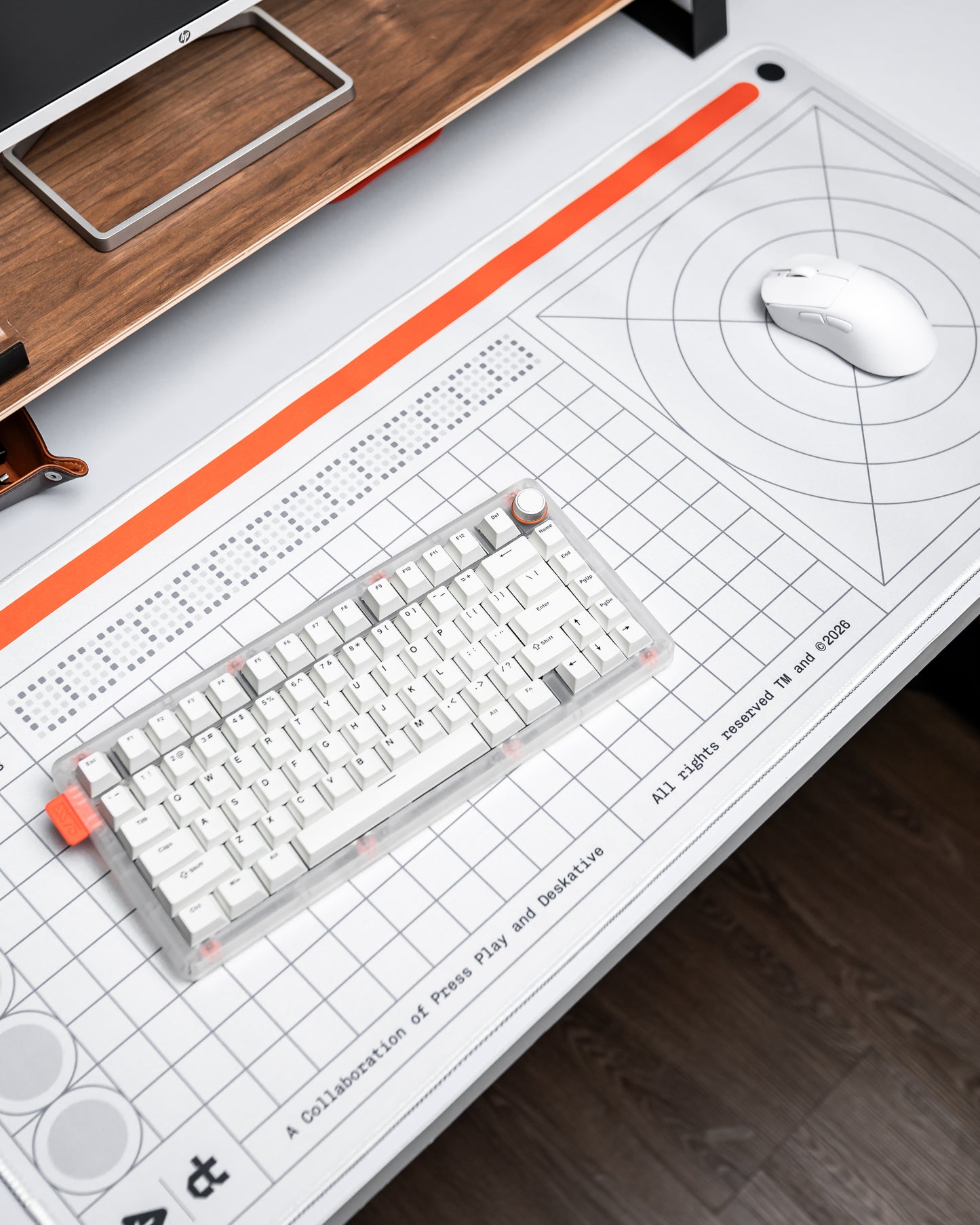 ESSENTIAL - Press Play x Deskative Gaming Mousepad Deskmat
