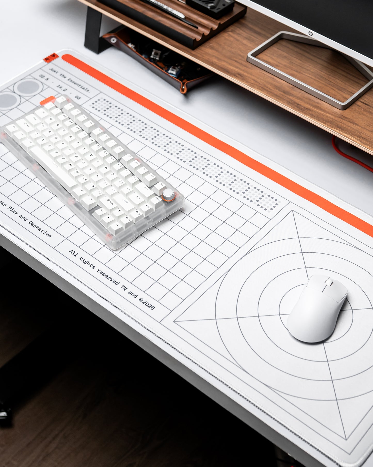 ESSENTIAL - Press Play x Deskative Gaming Mousepad Deskmat