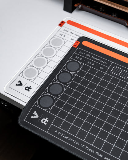 ESSENTIAL - Press Play x Deskative Gaming Mousepad Deskmat