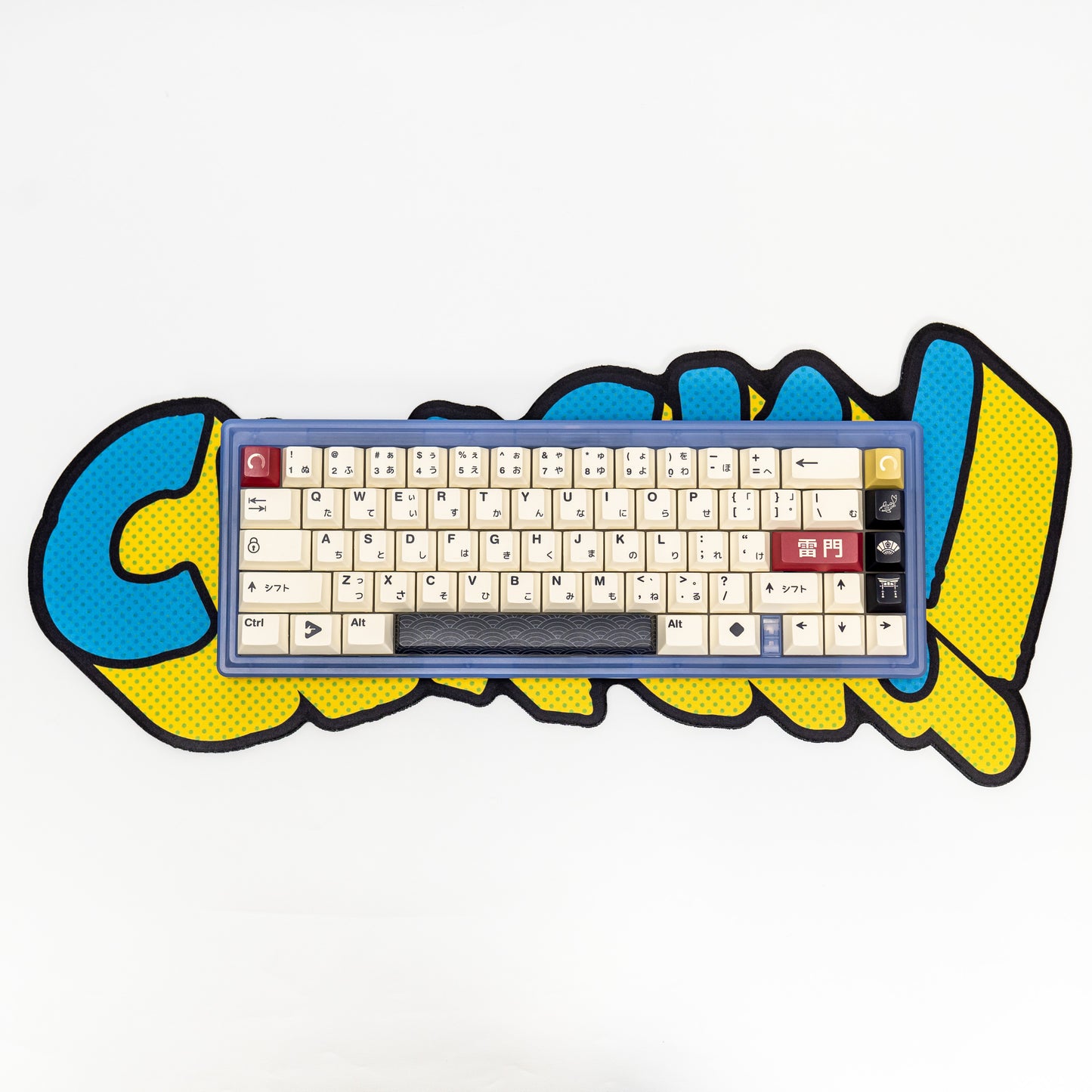 CLACK! Irregular Keyboard Mat Deskmat