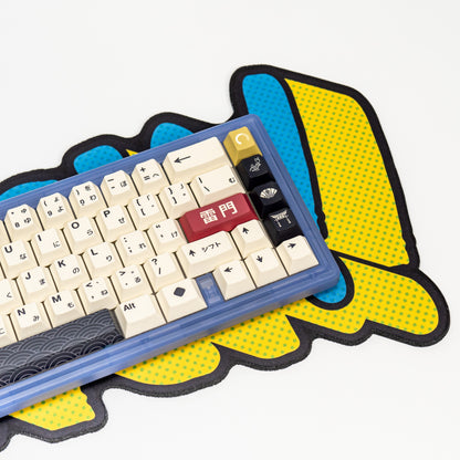 CLACK! Irregular Keyboard Mat Deskmat