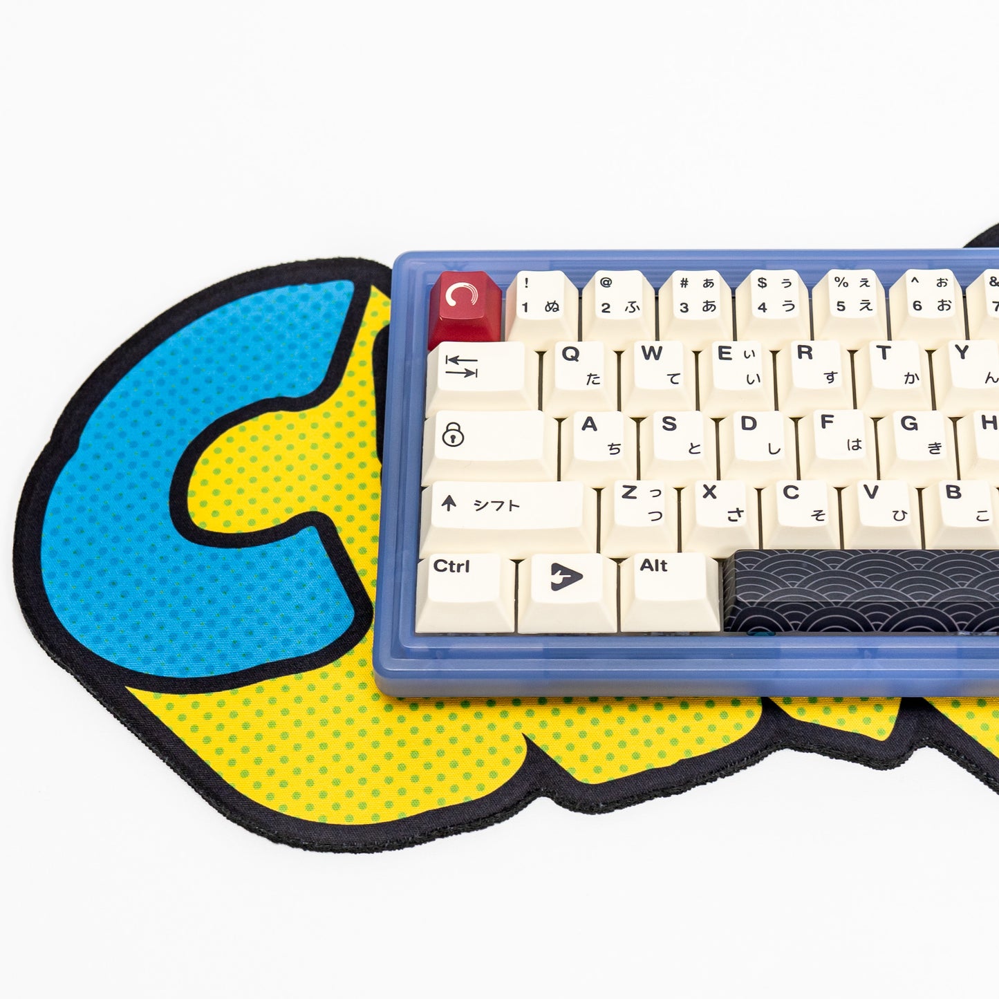 CLACK! Irregular Keyboard Mat Deskmat