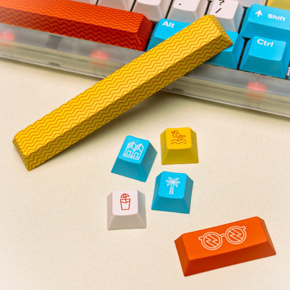 PPBT BRIGHTON PBT Dye Sub Keycap Set by Press Play