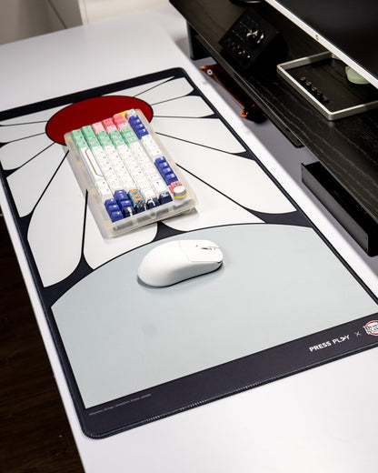 [PRESS PLAY x DEMON SLAYER] HANAFUDA 40x90 Gaming Deskmat Mousepad