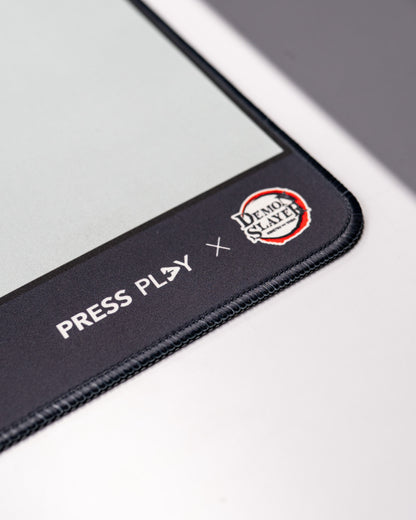 [PRESS PLAY x DEMON SLAYER] HANAFUDA 40x90 Gaming Deskmat Mousepad