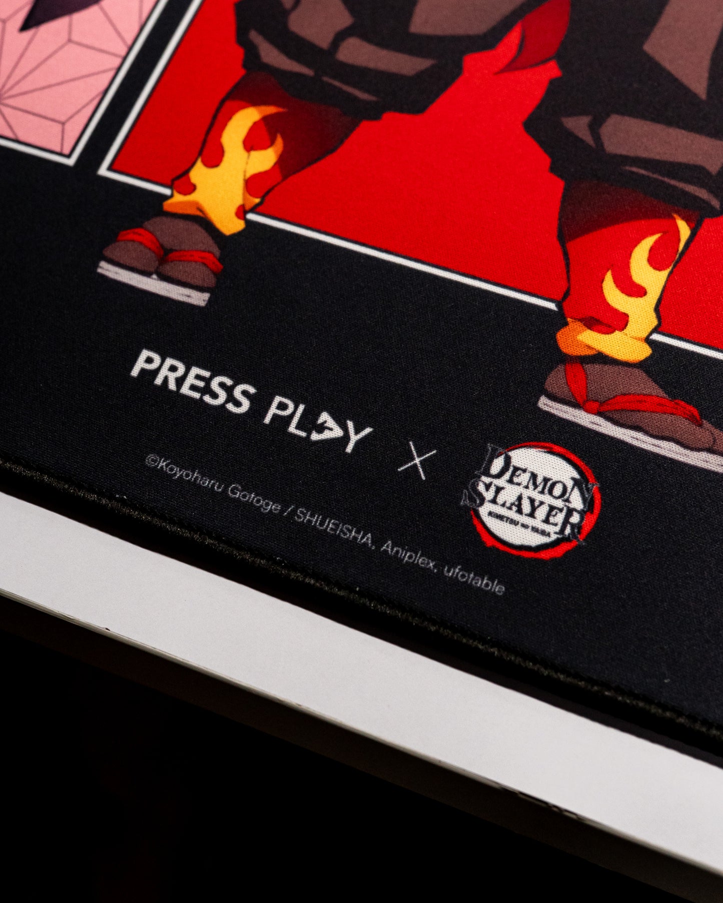 [PRESS PLAY x DEMON SLAYER] ENSEMBLE 40x90 Gaming Deskmat Mousepad
