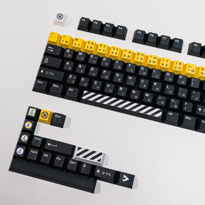 PPBT SHIBUYA ALT PBT Dye Sub Keycap Set Japanese Root