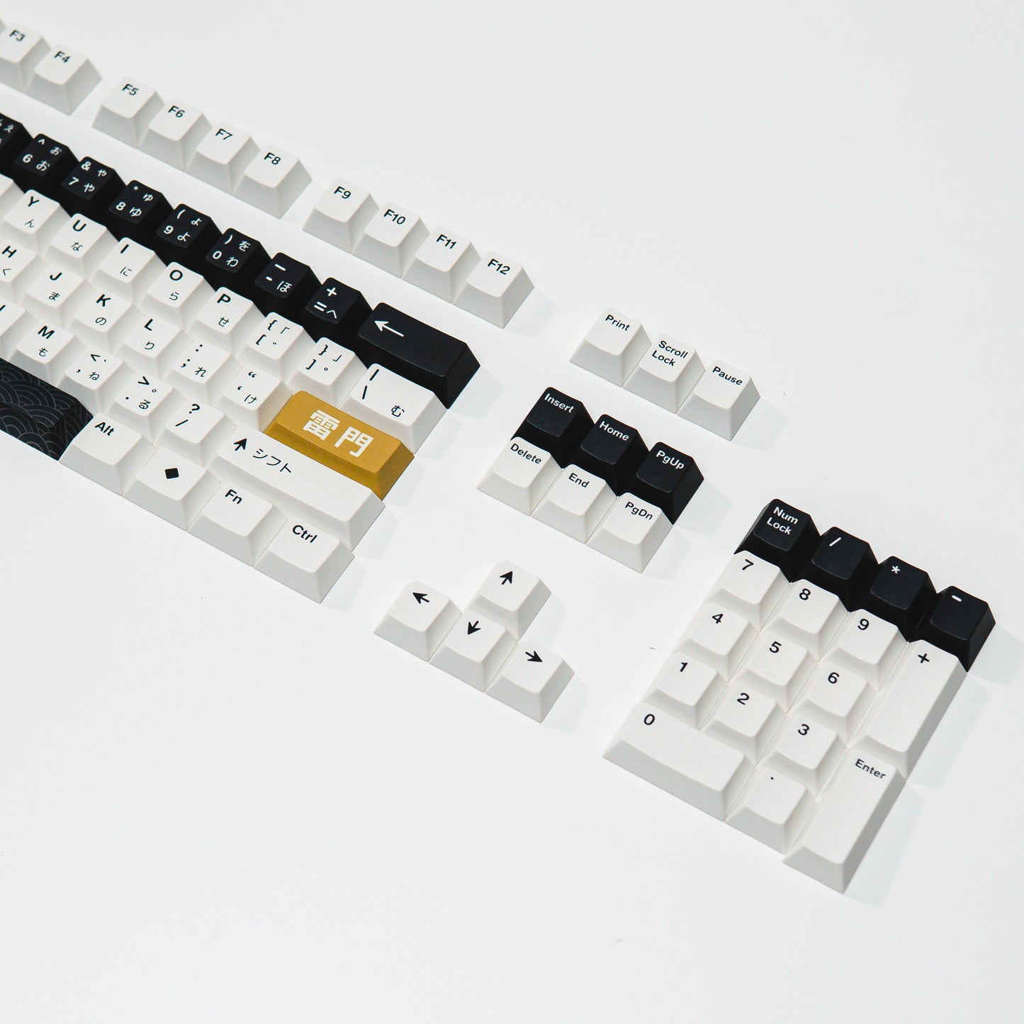 PPBT SHIRAKAWA ALT PBT Dye Sub Keycap Set Japanese Root