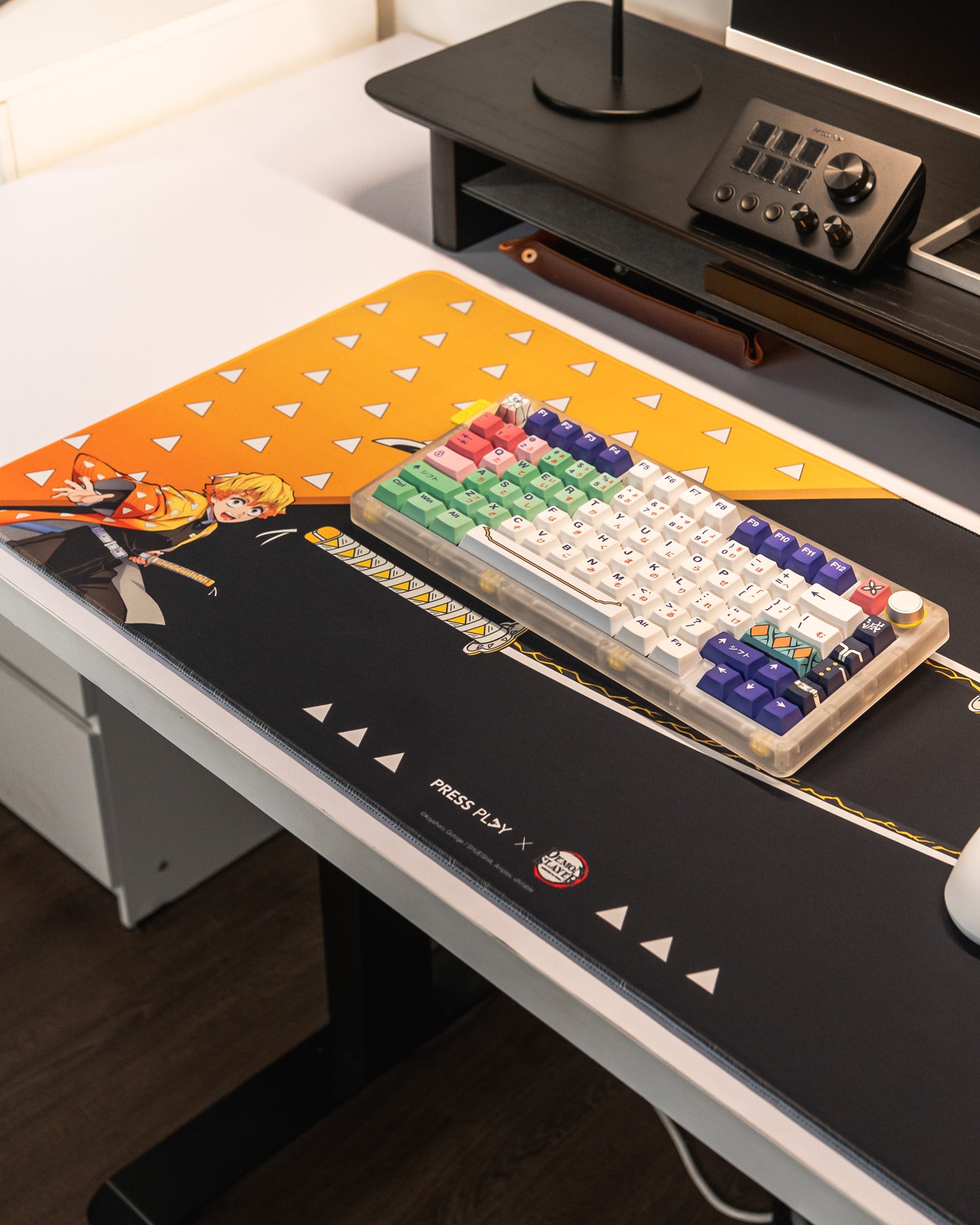 [PRESS PLAY x DEMON SLAYER] NICHIRIN 40x90 Gaming Deskmat Mousepad