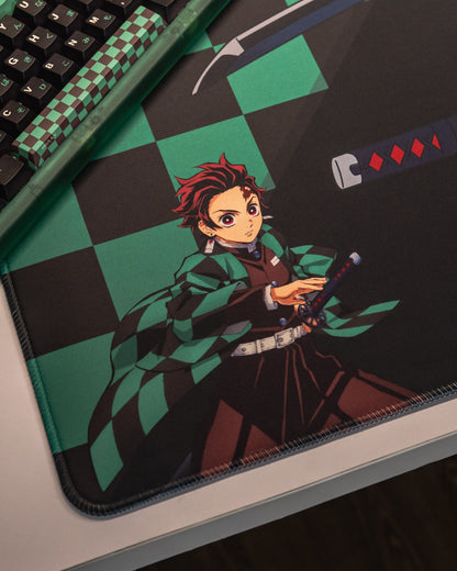 [PRESS PLAY x DEMON SLAYER] NICHIRIN 40x90 Gaming Deskmat Mousepad