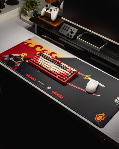 [PRESS PLAY x DEMON SLAYER] NICHIRIN 40x90 Gaming Deskmat Mousepad