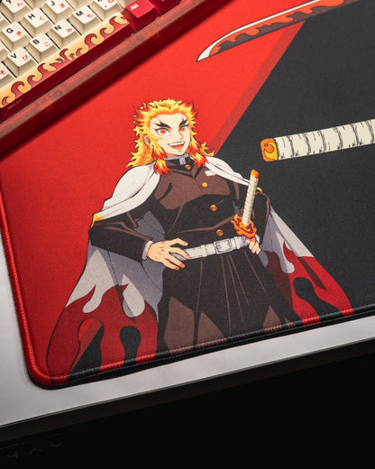 [PRESS PLAY x DEMON SLAYER] NICHIRIN 40x90 Gaming Deskmat Mousepad