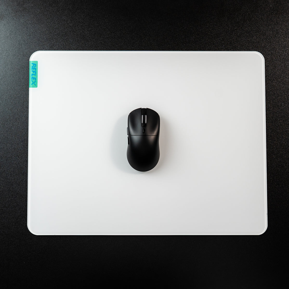 REFLEX Glasspad Micro-Etched Tempered Glass Gaming Mousepad