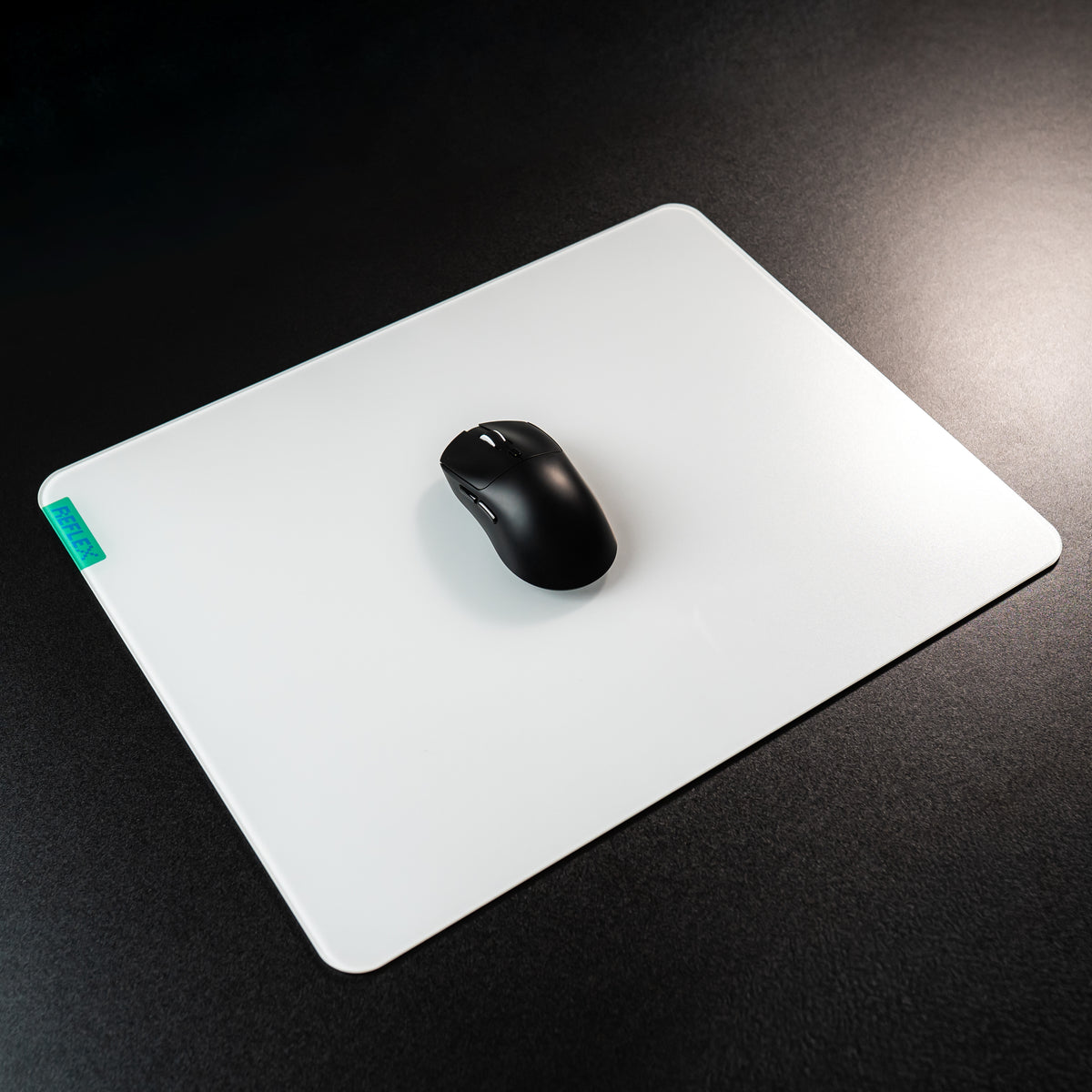 REFLEX Glasspad Micro-Etched Tempered Glass Gaming Mousepad