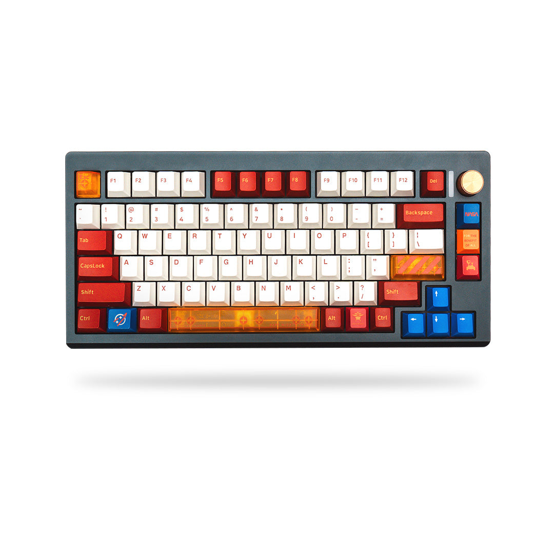 Keyboard Rover ROVER84 Lightyear 75% Wireless Aluminium CNC Mechanical Keyboard ...
