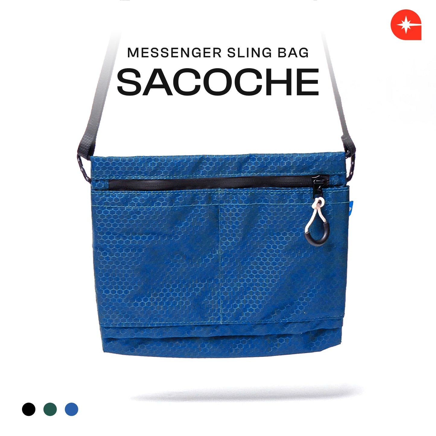 Sacoche Messenger Sling Bag by Press Play