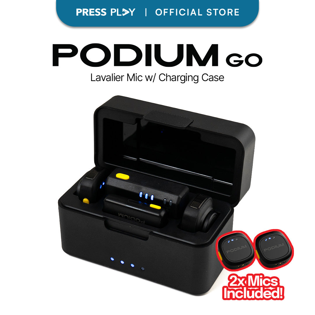 PODIUM Go Lavalier Lapel Mic by Press Play