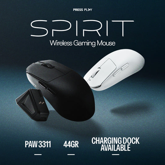 SPIRIT Ultralight Wireless Gaming Mouse