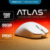 ATLAS Lite Ergonomic Ultralight Wireless Ergo Gaming Mouse