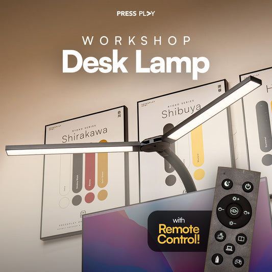 Workshop Desk Lamp Lampu Meja Clamp