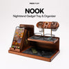 NOOK Nightstand Organizer Gadget Smartphone Wristwatch Tray