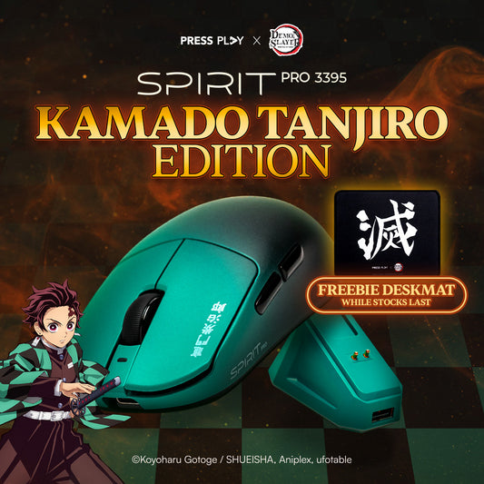 [PRESS PLAY x DEMON SLAYER] SPIRIT Pro 3395 - Kamado Tanjiro Edition