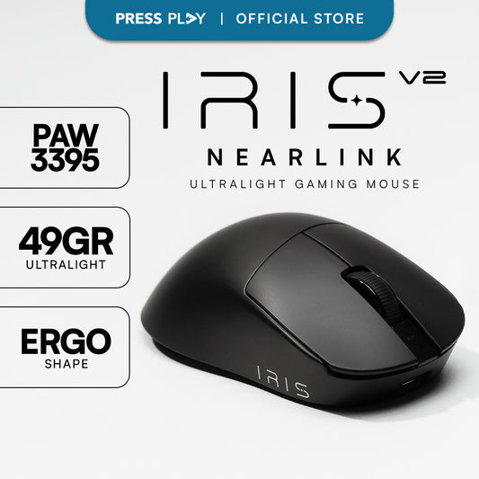 IRIS V2 Nearlink PAW3395 Wireless Gaming Mouse
