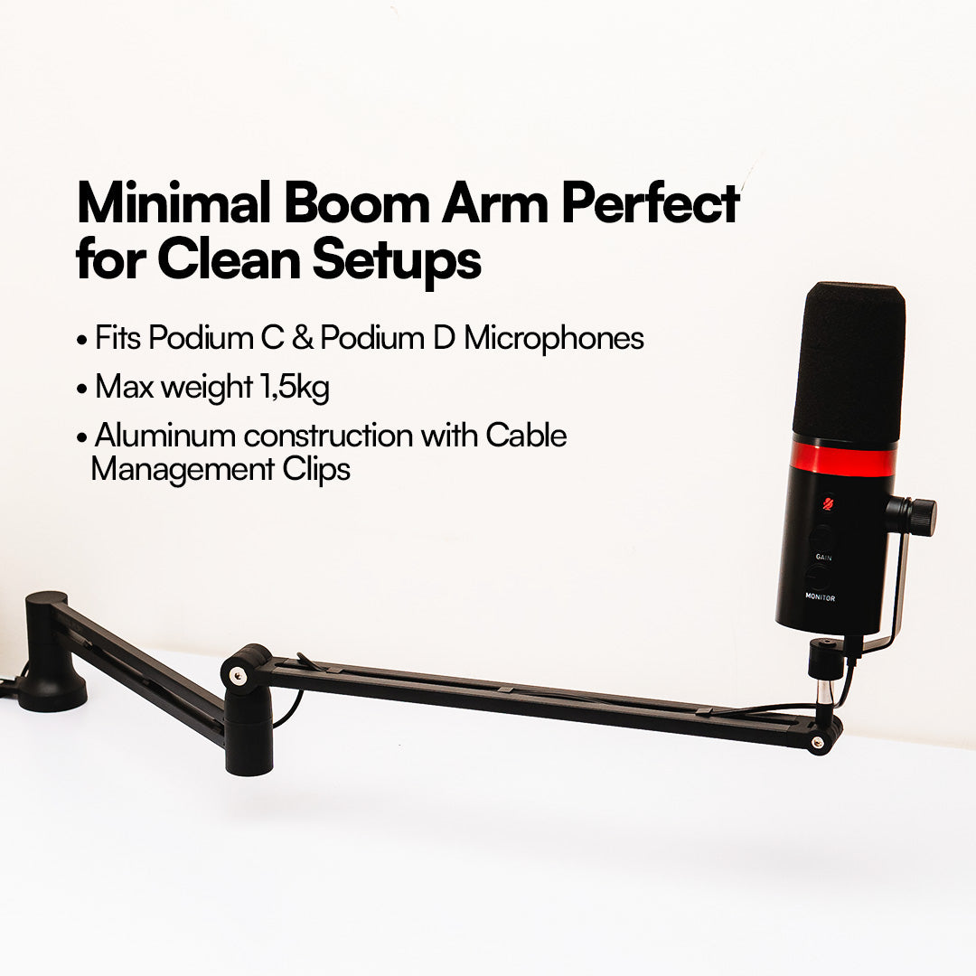 UPLIFT LP Low Profile Desktop Clamp Boom Arm