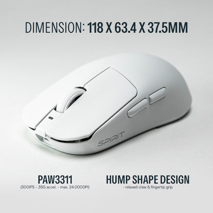 SPIRIT Ultralight Wireless Gaming Mouse