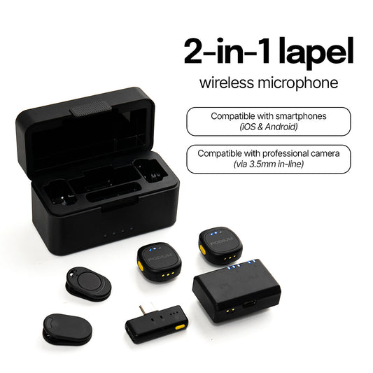 PODIUM Go Lavalier Lapel Mic by Press Play