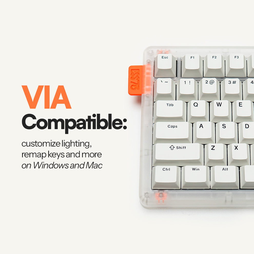 ESSENTIAL75 75% Wired Mechanical Keyboard – pressplayid