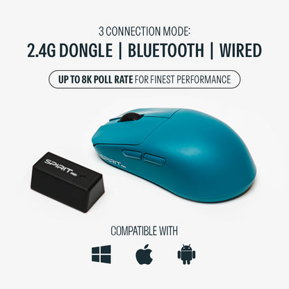 SPIRIT Pro 8K Ultralight Wireless Gaming Mouse