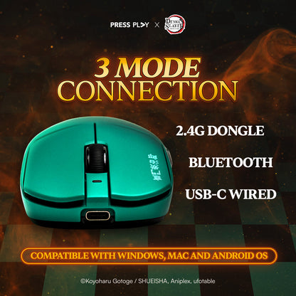 PRESS PLAY x DEMON SLAYER SPIRIT Pro 3395 - Kamado Tanjiro Edition