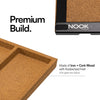 NOOK CORK DESK TRAY Standalone Wooden Tray Organizer