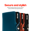 CLASSIC RFID Leather Pop Up Card Case Wallet by Press Play