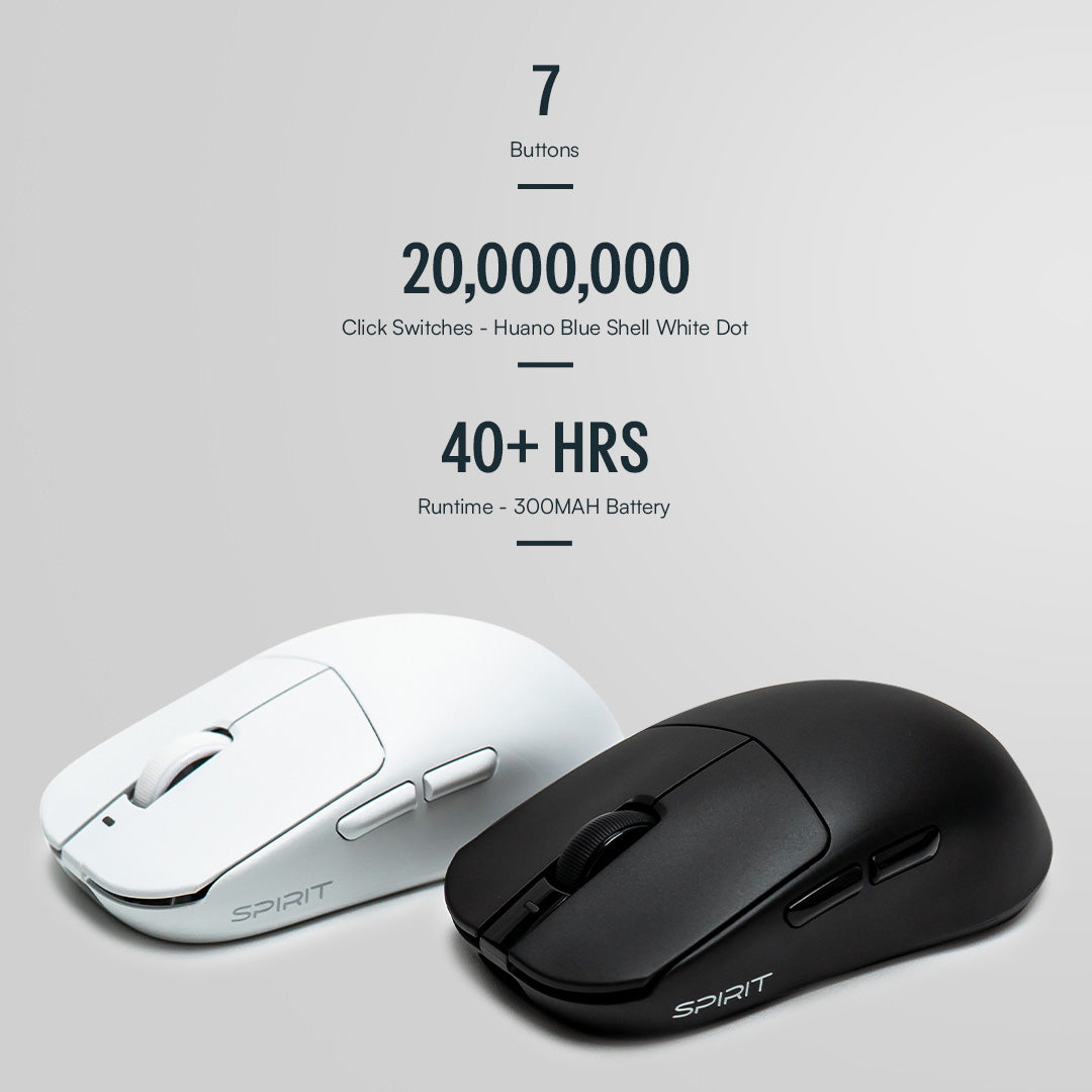 SPIRIT Ultralight Wireless Gaming Mouse