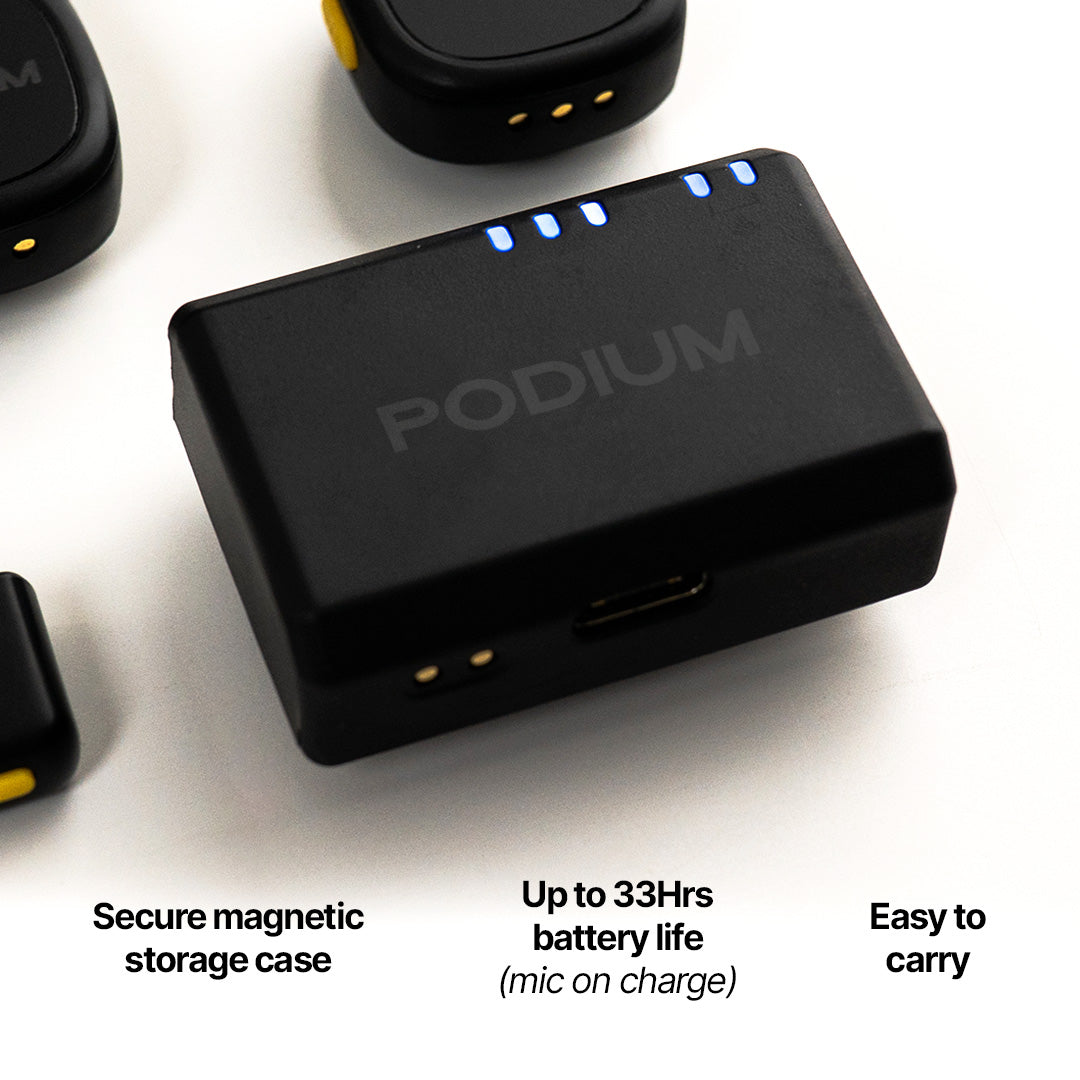 PODIUM Go Lavalier Lapel Mic by Press Play