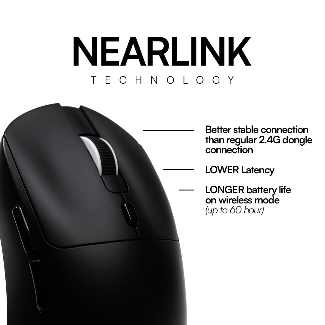 ICARUS V2 Nearlink PAW3395 Wireless Gaming Mouse