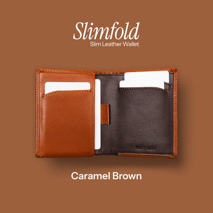 SLIMFOLD Slim Genuine Leather Wallet by Press Play Dompet Kulit