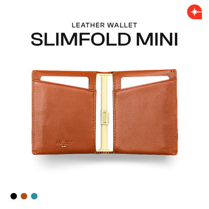 SLIMFOLD Mini Slim Leather Wallet by Press Play Dompet Kulit