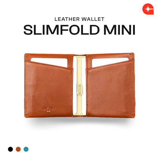 SLIMFOLD Mini Slim Leather Wallet by Press Play Dompet Kulit