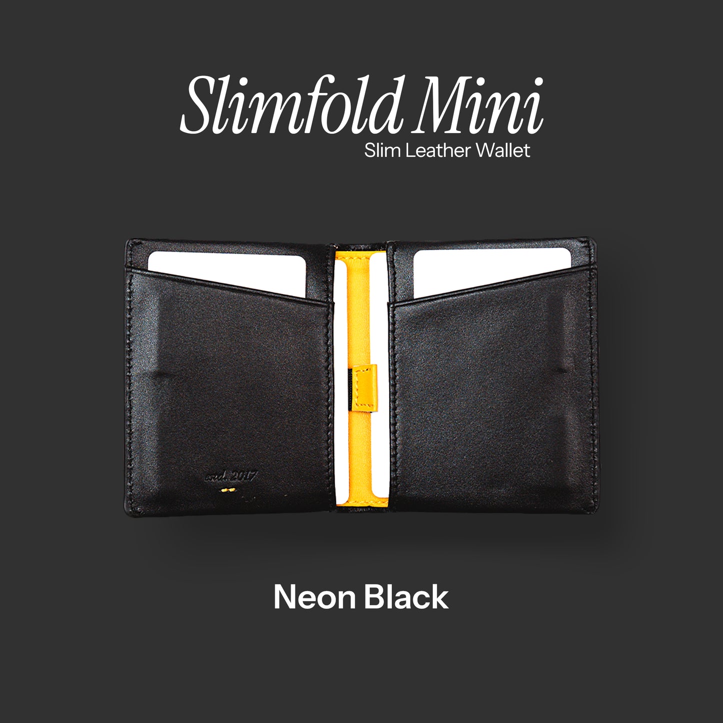 SLIMFOLD Mini Slim Leather Wallet by Press Play Dompet Kulit