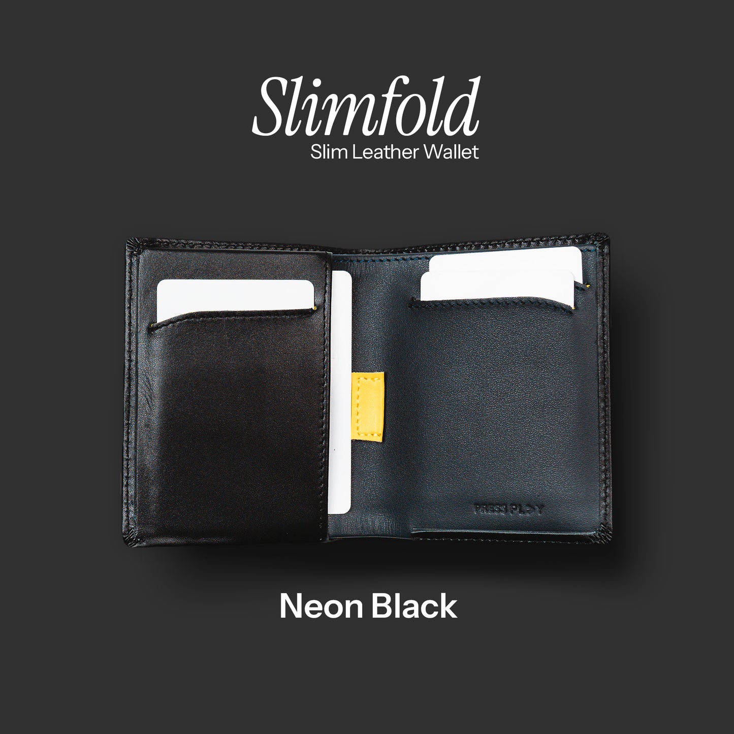 SLIMFOLD Slim Genuine Leather Wallet by Press Play Dompet Kulit