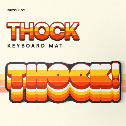 THOCK! Irregular Keyboard Mat Deskmat