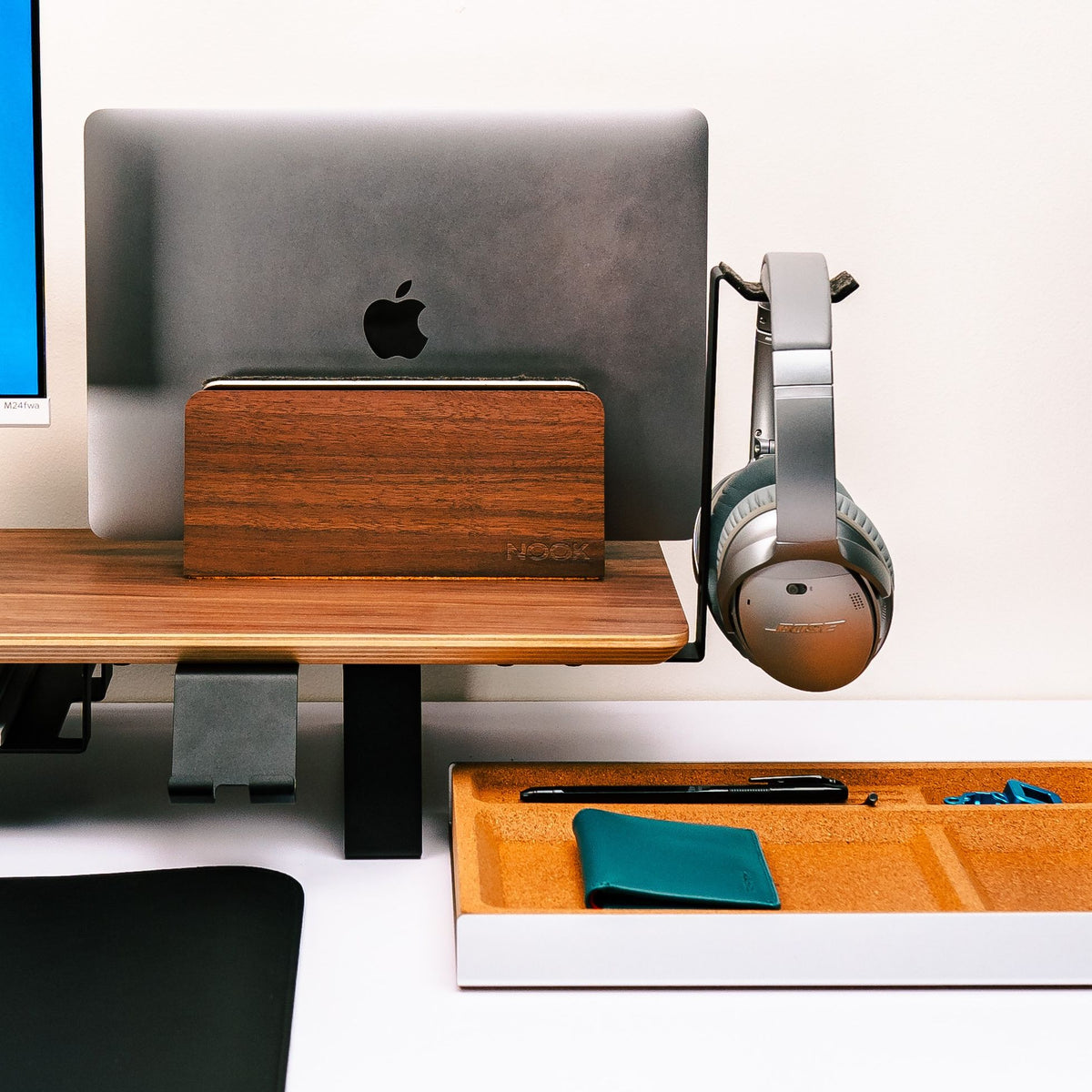 NOOK DESK SHELF PRO Laptop Monitor Desk – pressplayid