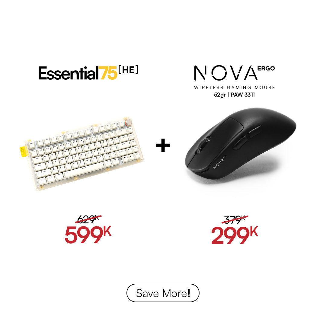 [BUNDLE] Essential75 HE Keyboard & Mouse Bundle