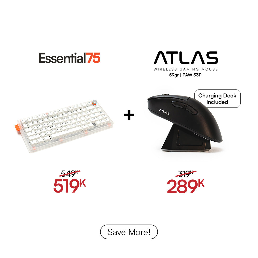 [BUNDLE] Essential75 Keyboard & Mouse Bundle