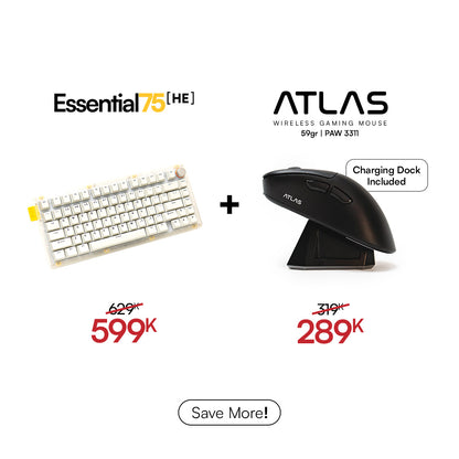 [BUNDLE] Essential75 HE Keyboard & Mouse Bundle